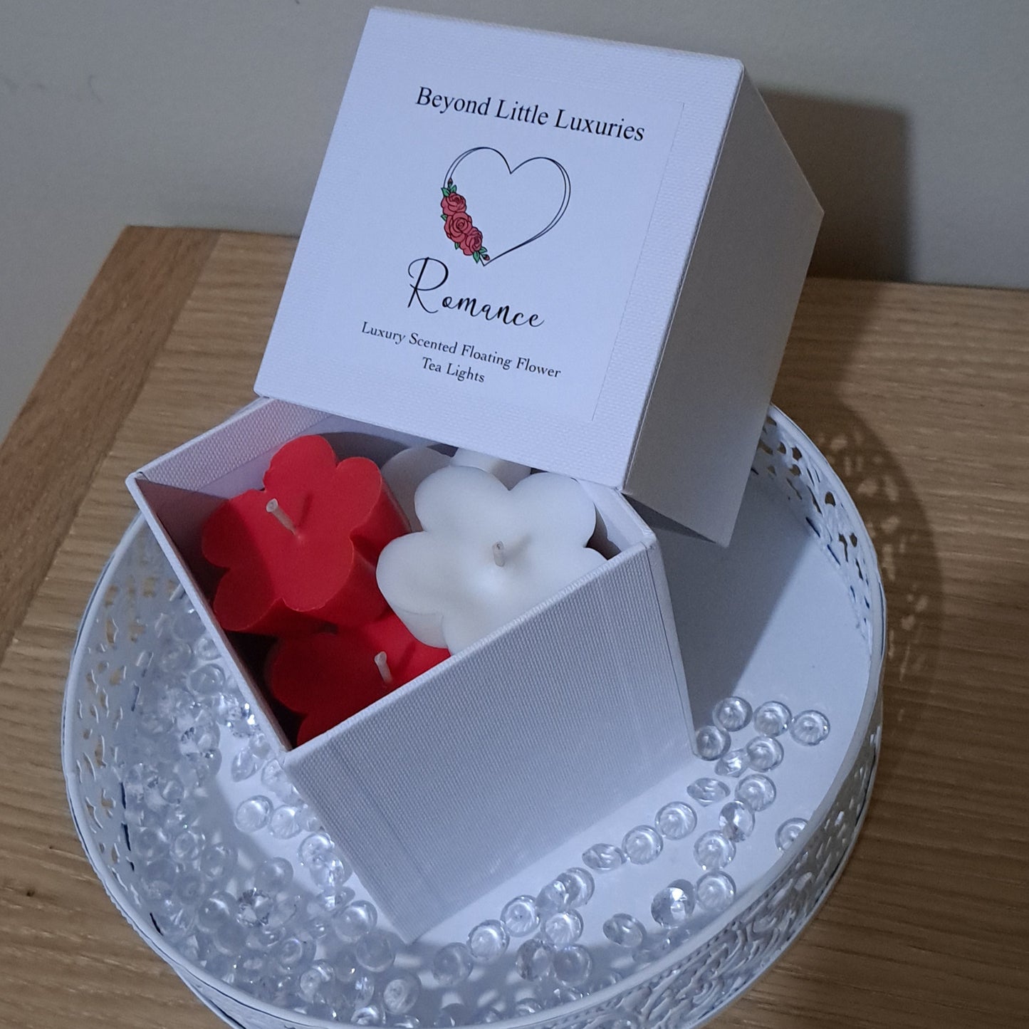 Romance Floating Tea Lights Gift Box