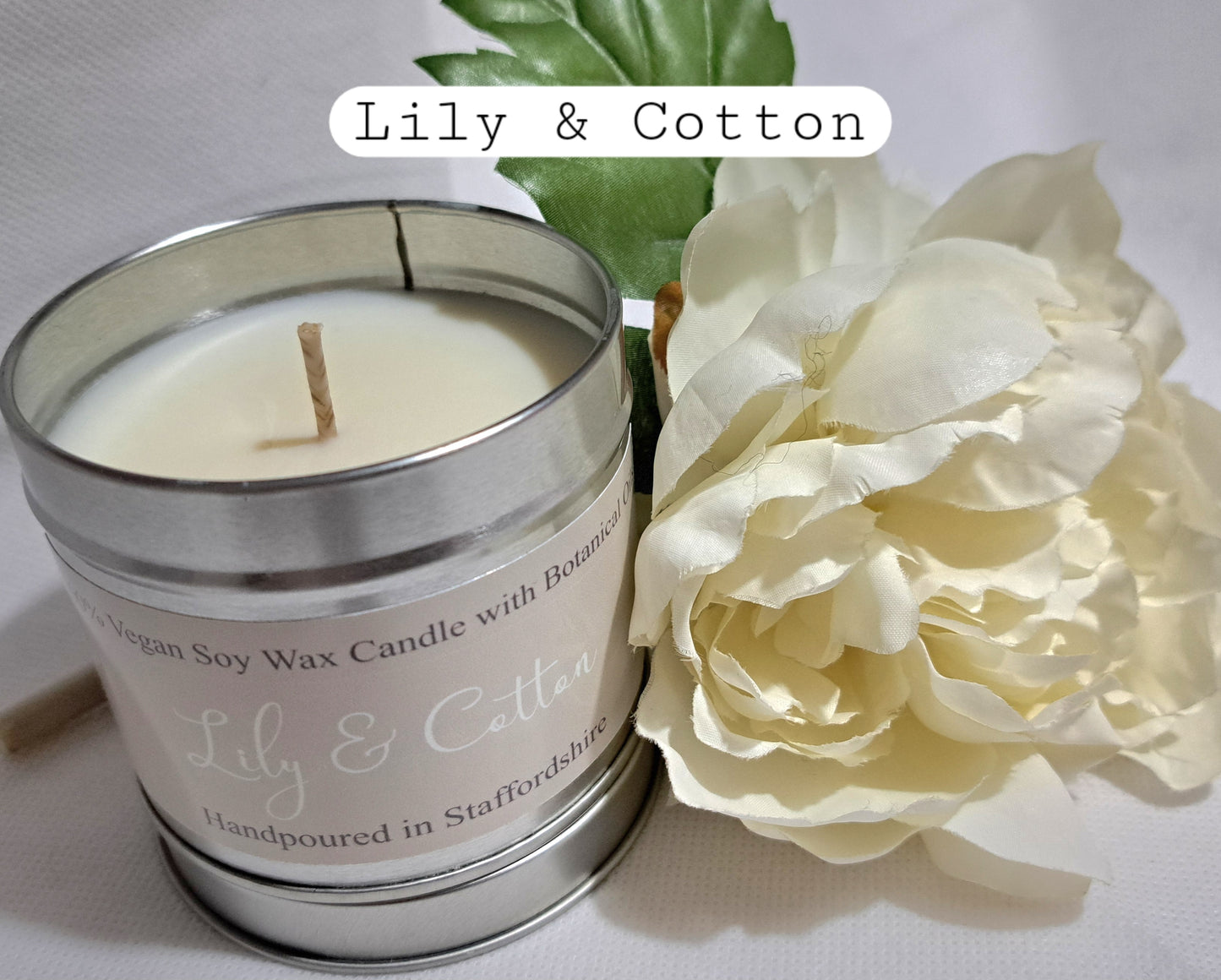 Lily & Cotton Candle Tin