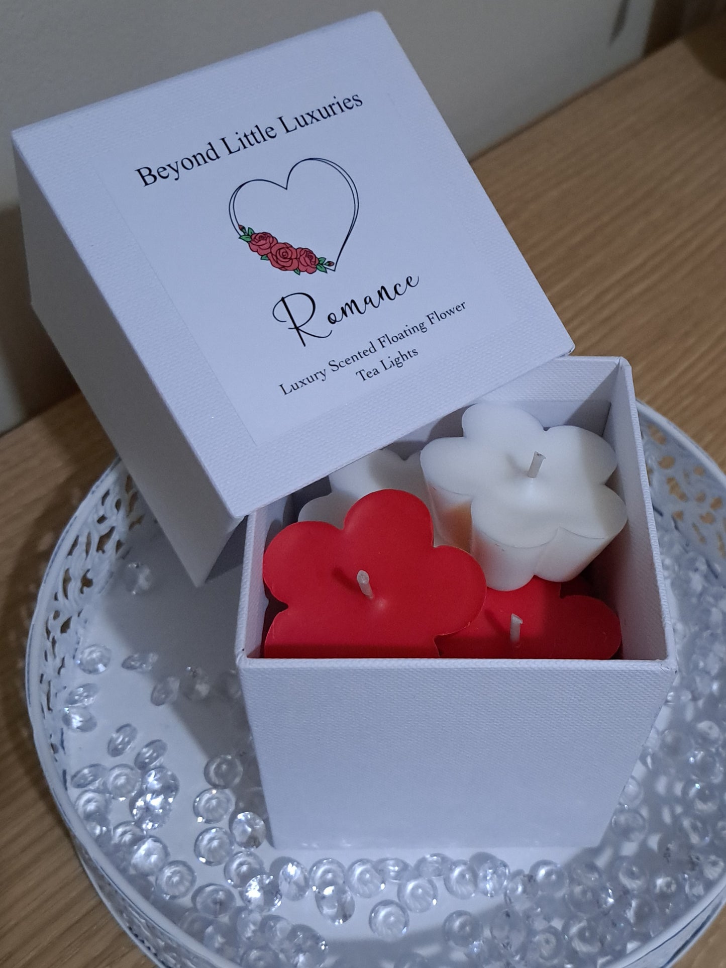 Romance Floating Tea Lights Gift Box